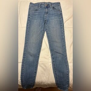 American Eagle Outfitters Light Blue Skinny Jeggings